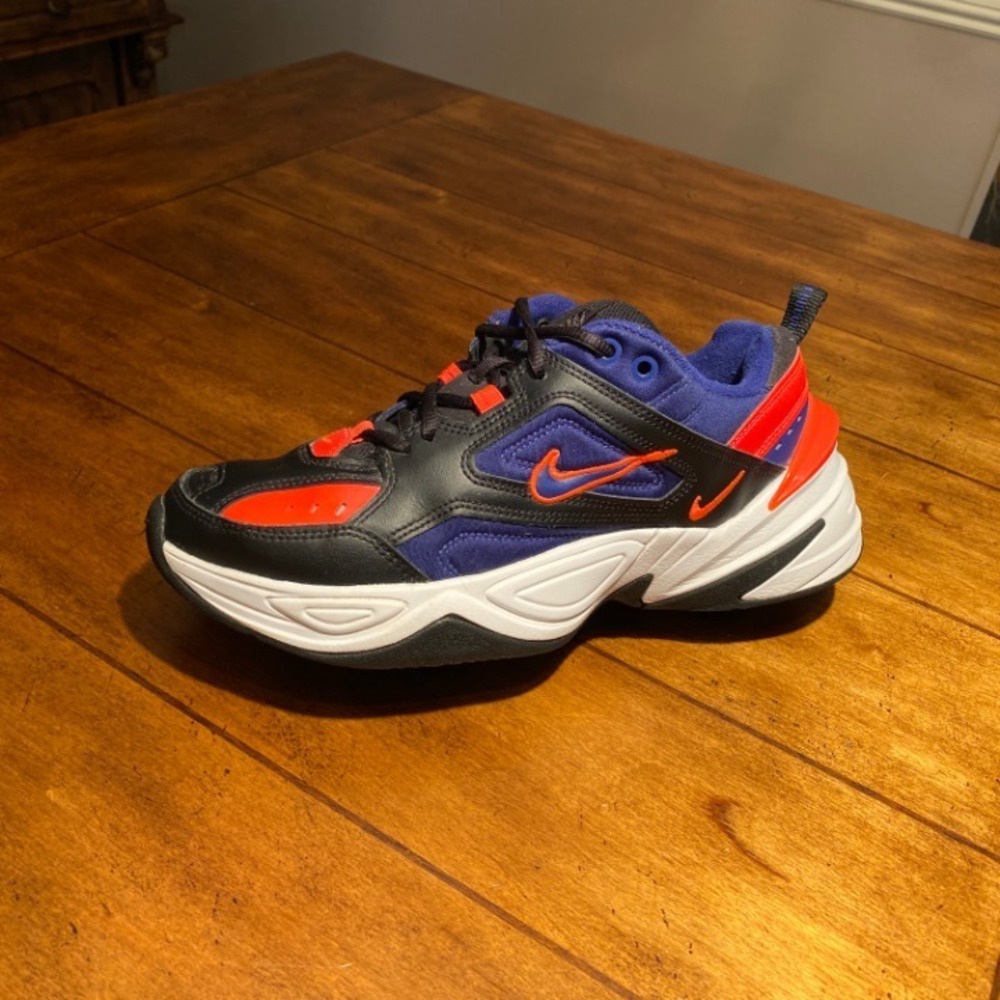 Nike M2K Tekno Sneakers Black/Blue/Pink - Picture 3 of 11
